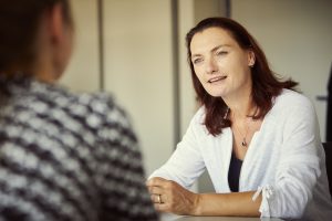 Britta Ender im Gespräch